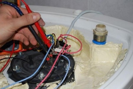 Не включается водонагреватель Electrolux