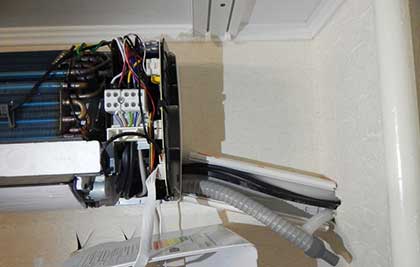 Подключение кондиционера Electrolux
