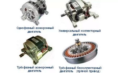 Ремонт двигателя стиральной машины