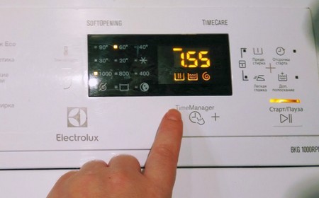 Стиральная машина Electrolux долго стирает