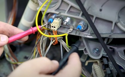 Замена ТЭНа в стиральной машине Electrolux